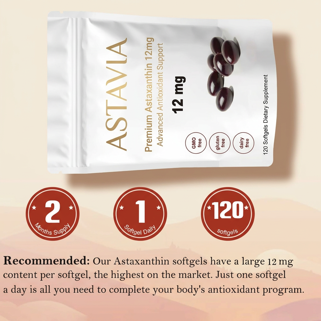 Premium Astaxanthin 12Mg