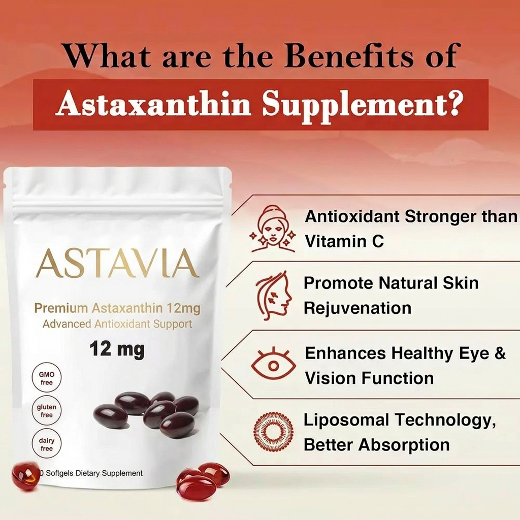 Premium Astaxanthin 12Mg